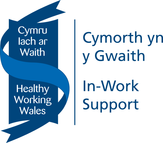 RCS Healthy Working Wales logo in work support